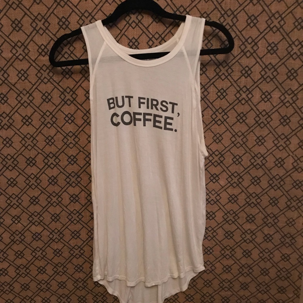 Super cute coffee tank ☕️